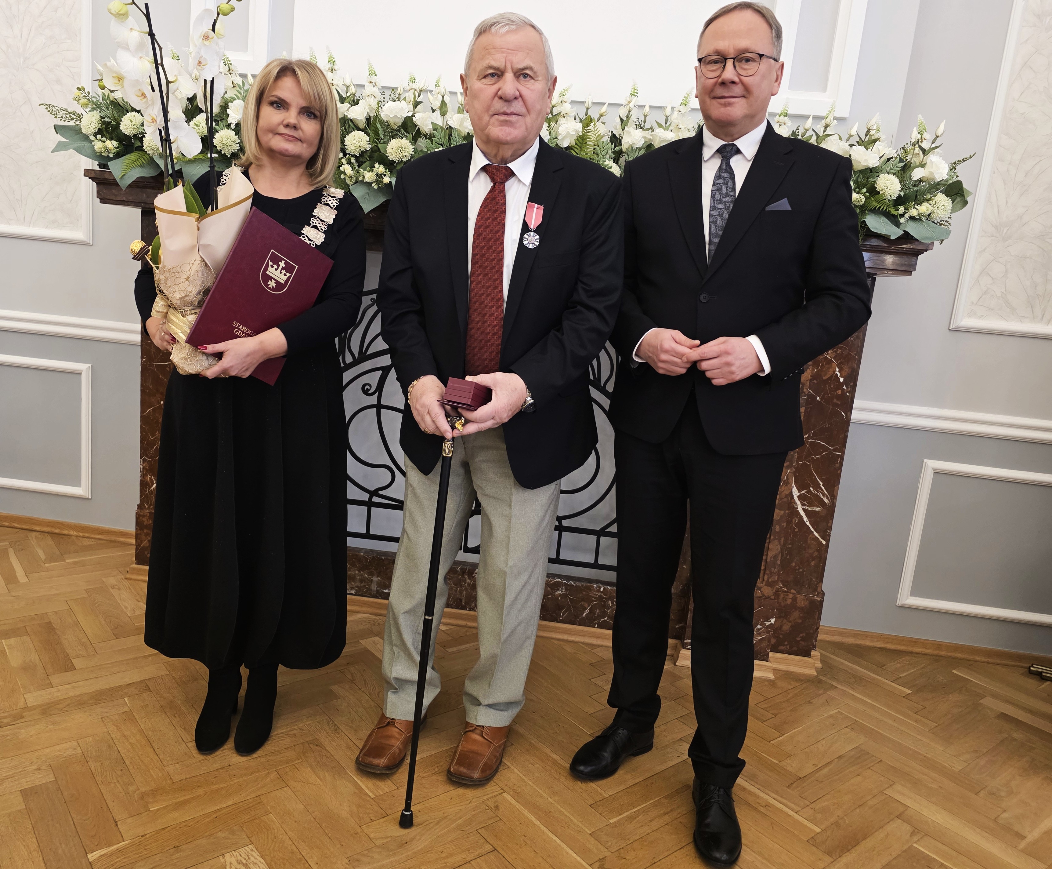 Jadwiga i&nbsp;Wiesław Lica (pan przybył z&nbsp;wnuczką Darią)