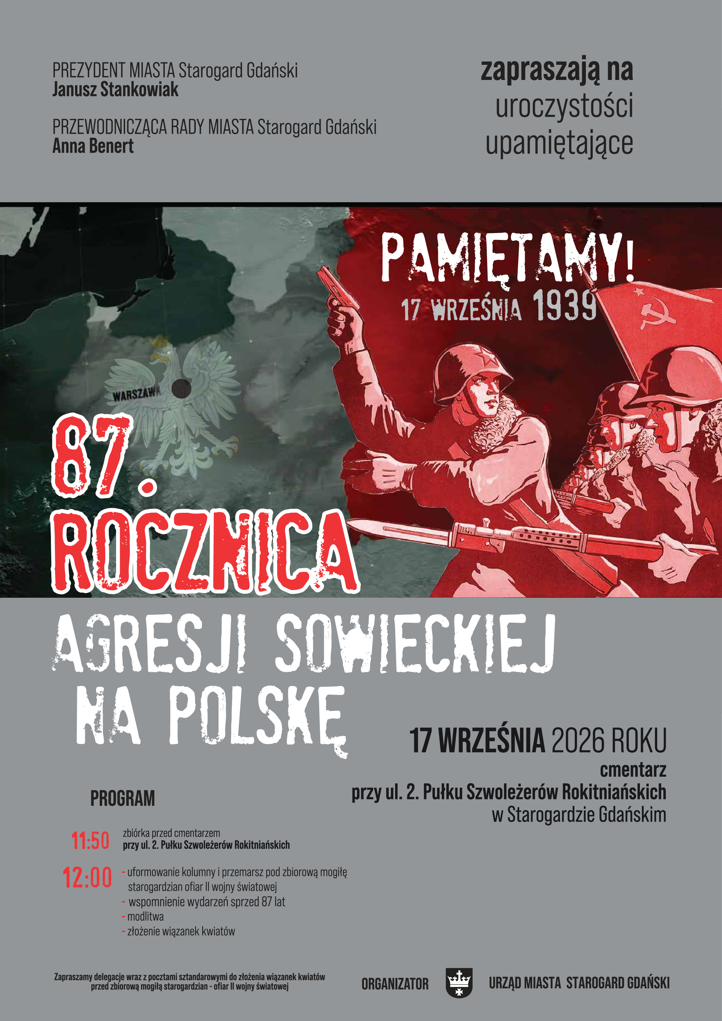 Plakat wydarzenia.