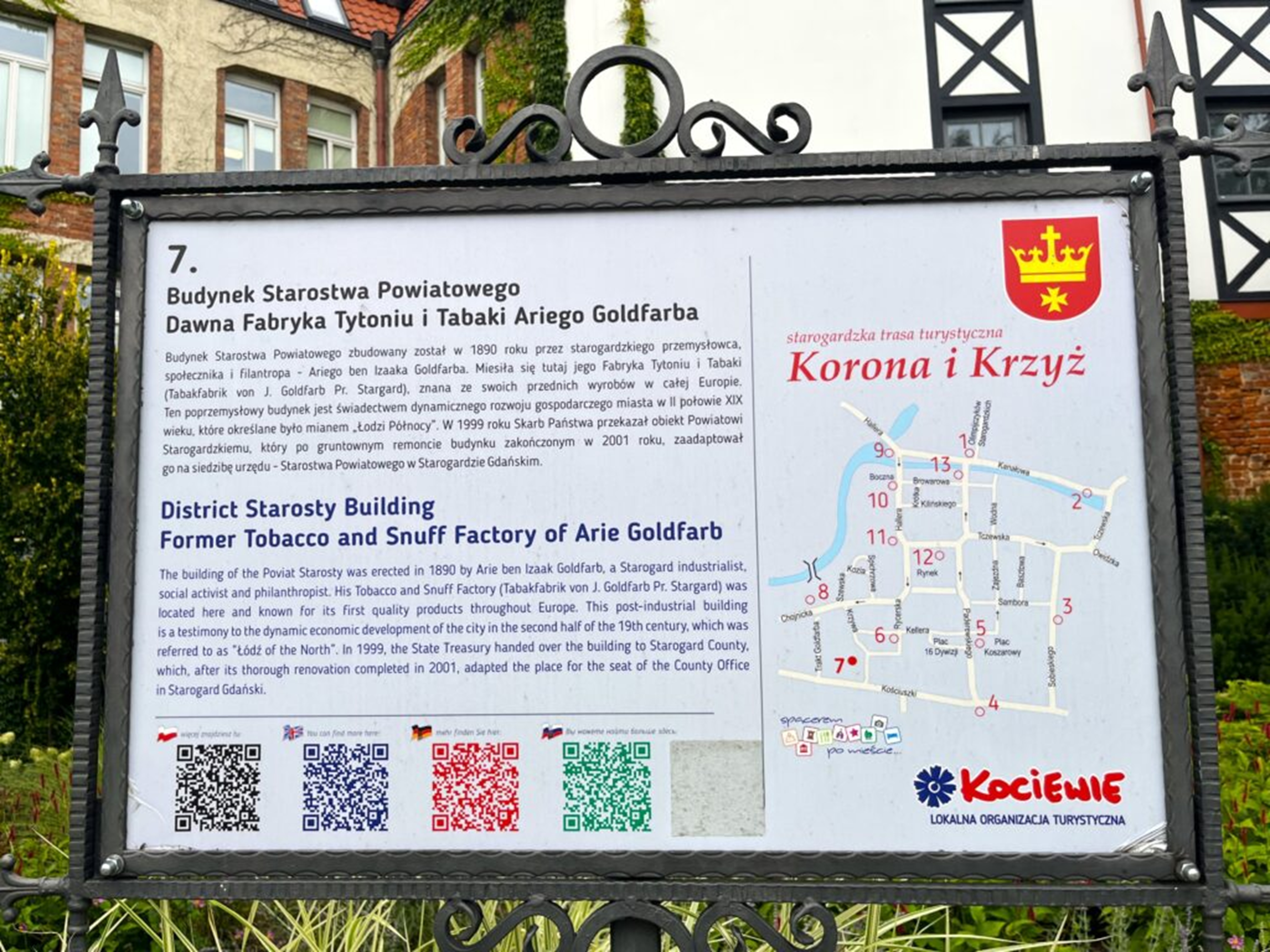 Tablica informacyjna.