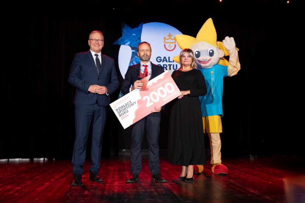 Za najlepszego działacza sportowego roku 2024 uznano Tadeusza Kuziołę.