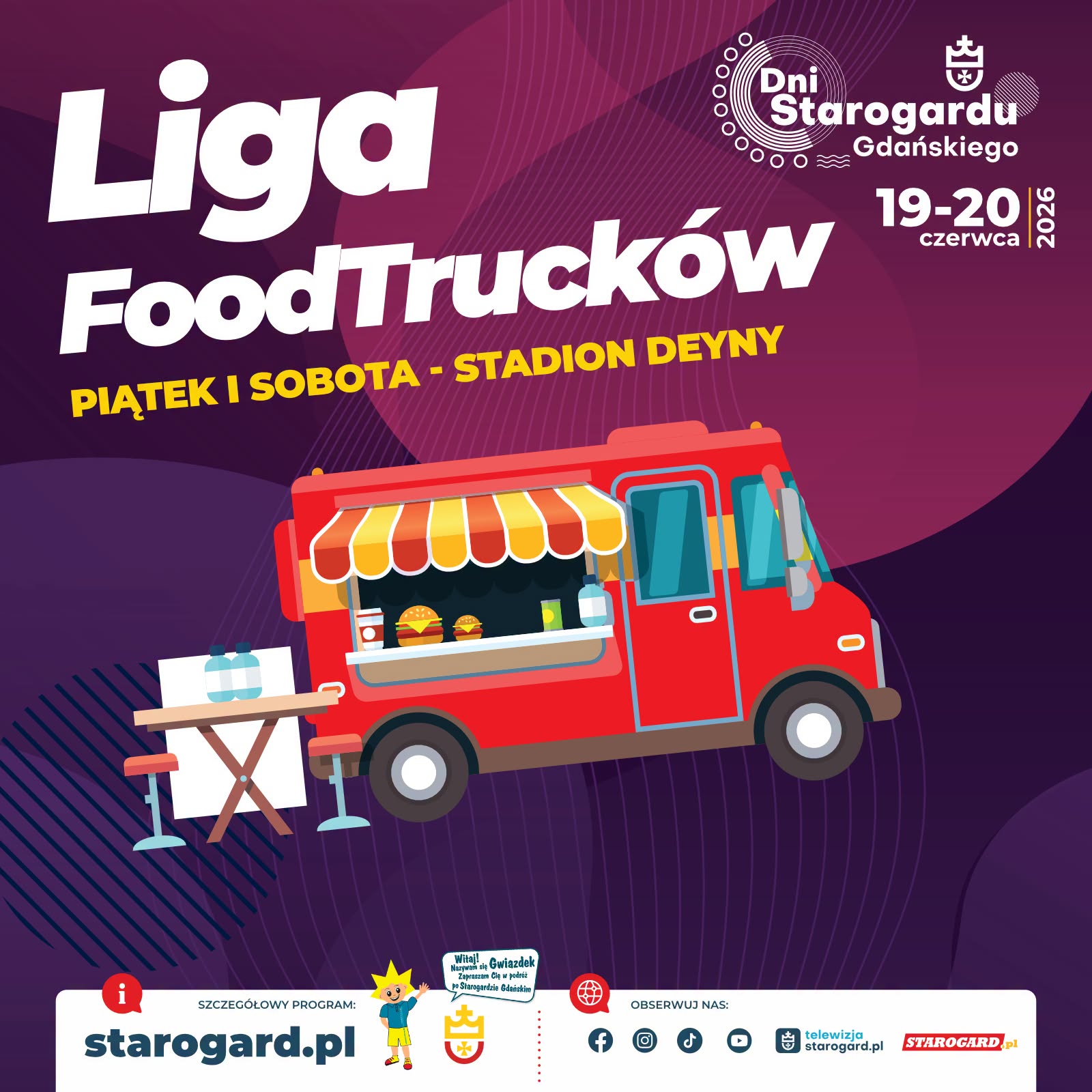 Plakat food trucki.