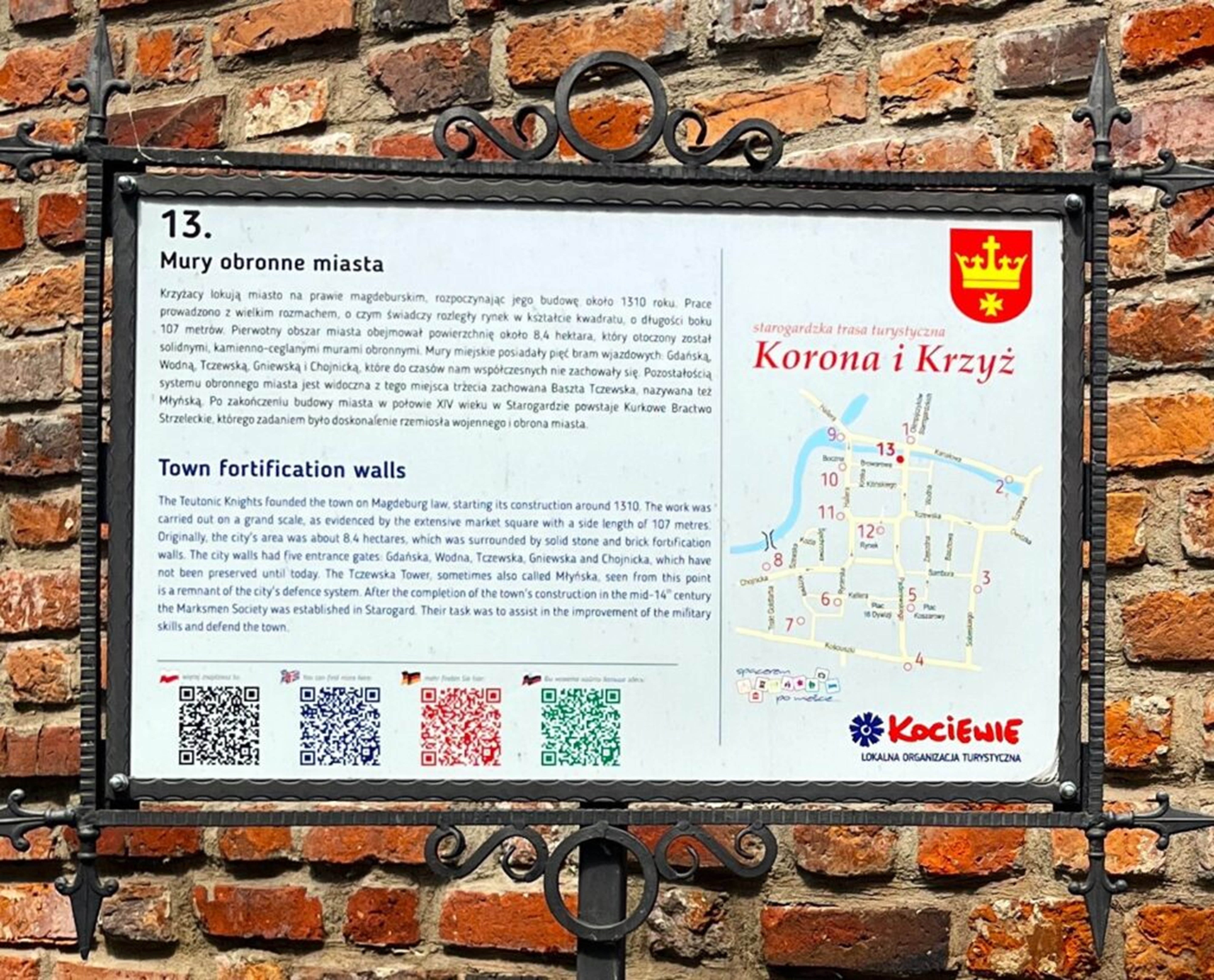 Tablica informacyjna.