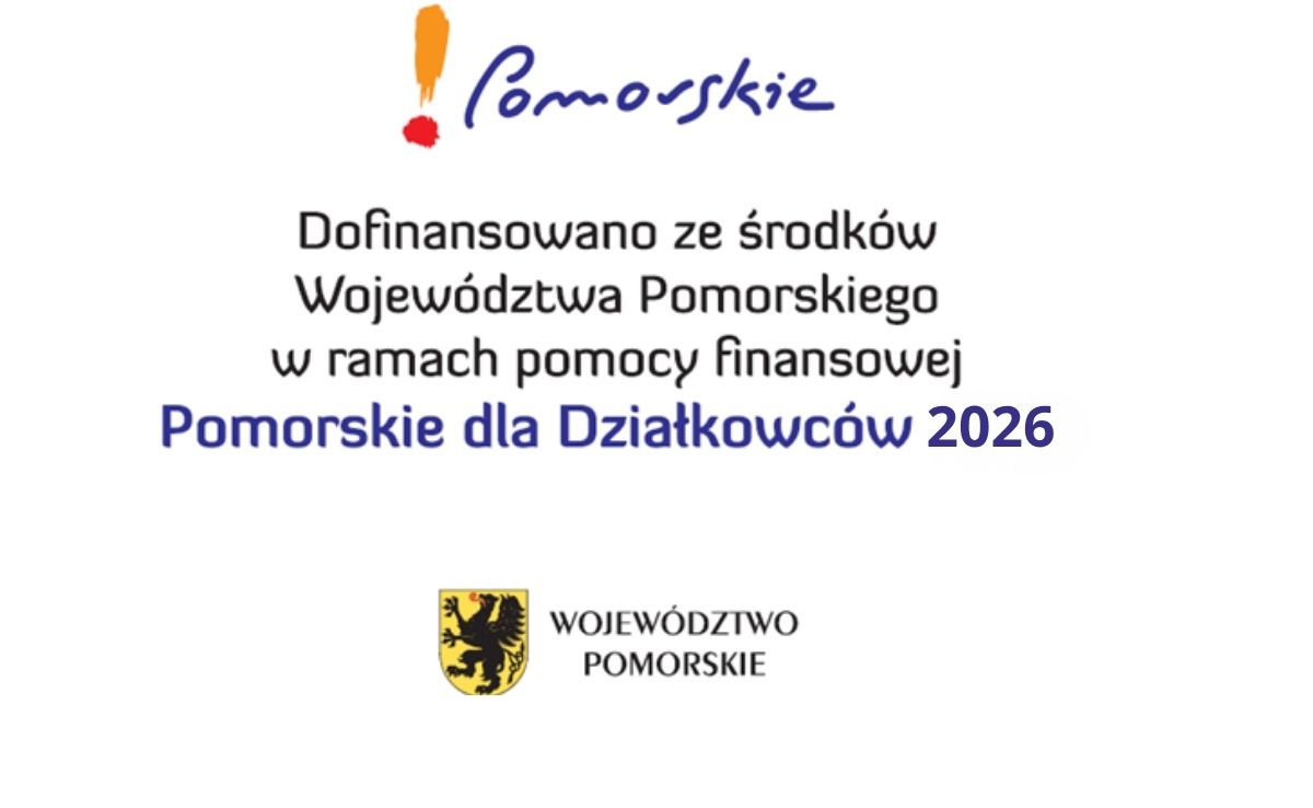 logotym programu Pomorskie dla Działkowc&oacute;w
