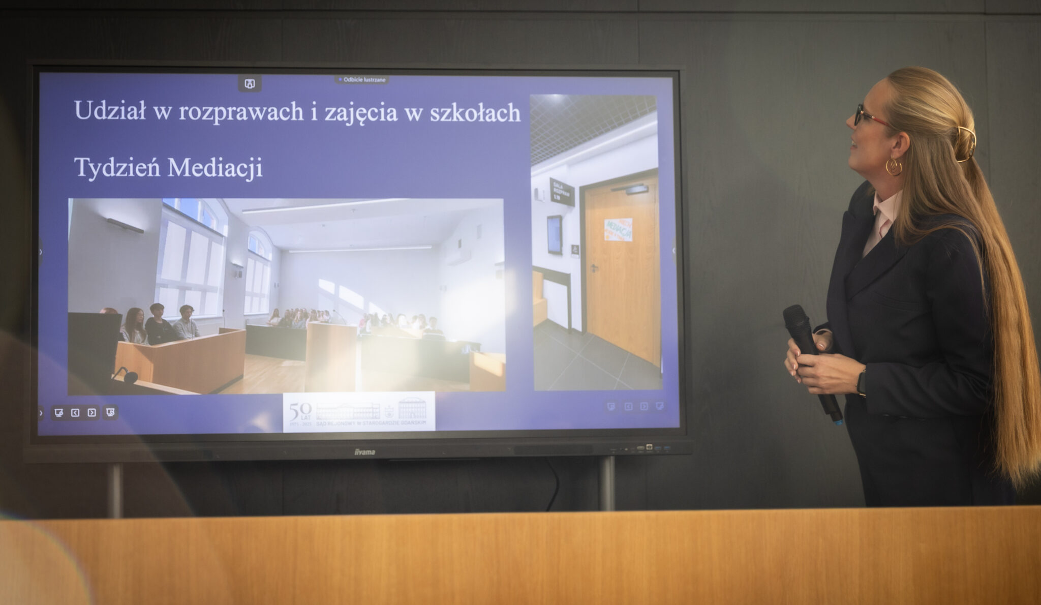 Sędzia Patrycja Kuchta koordynator działalności edukacji prawnej