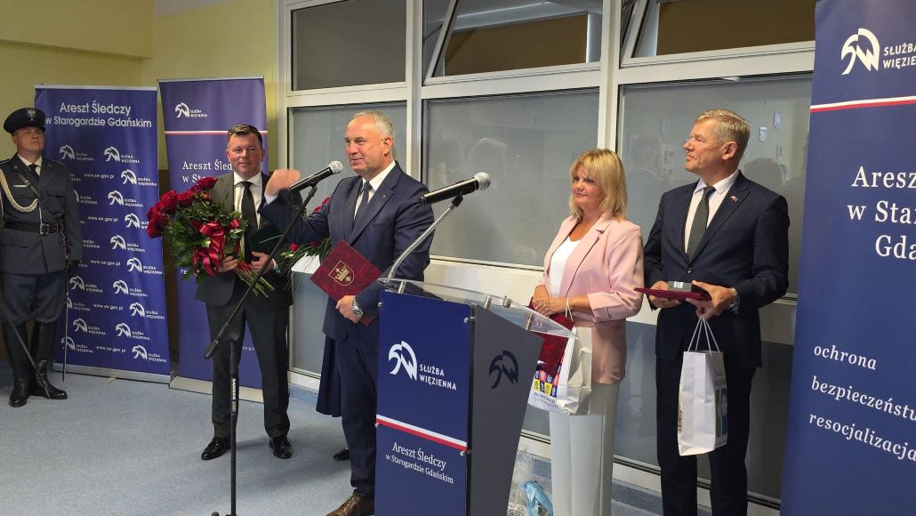 Głos podczas uroczystości zabrał m.in z-ca prezydenta miasta Tadeusz Błędzki.