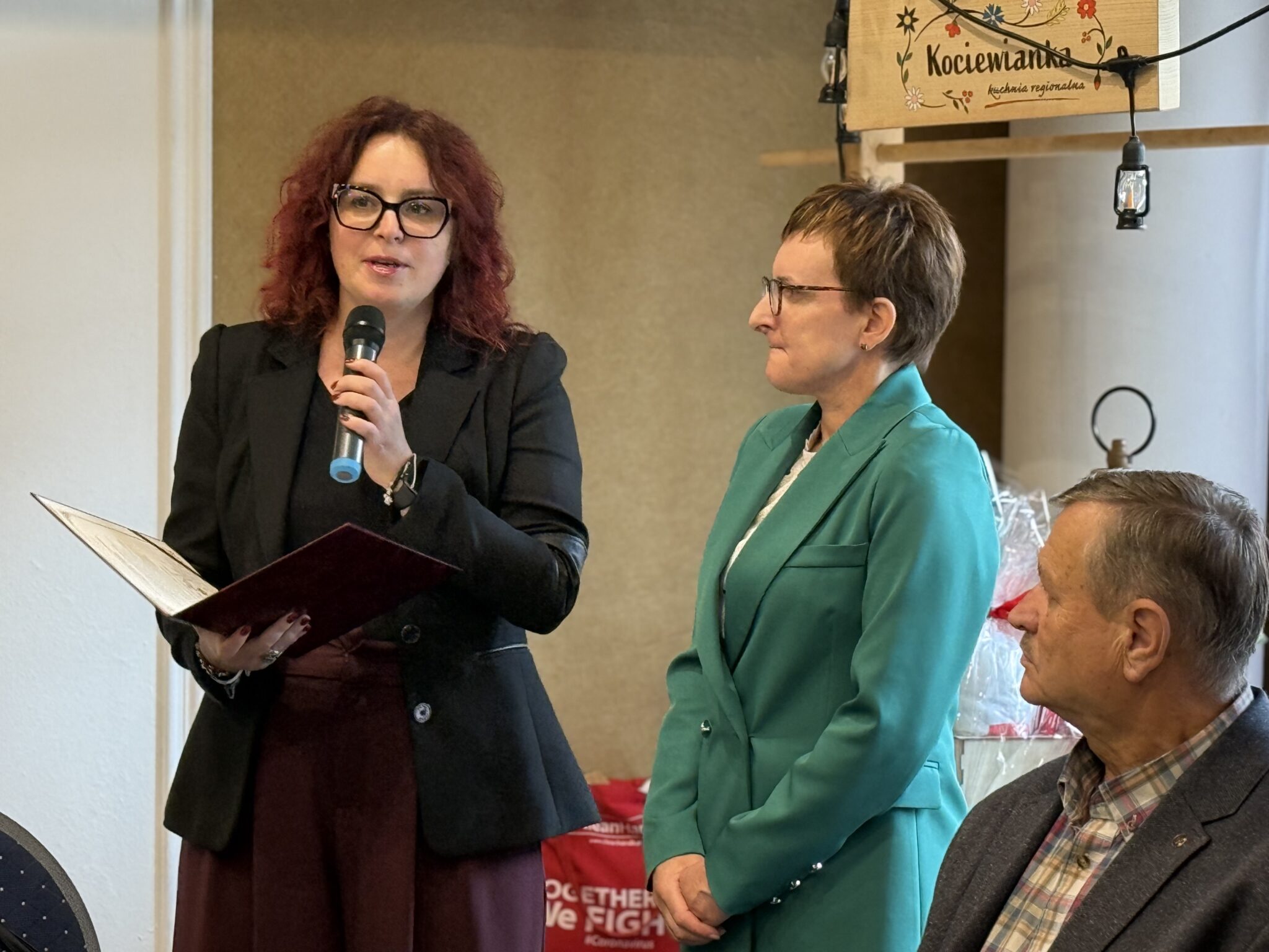 Ewa Życzyńska, Pełnomocnik Prezydenta ds. Os&oacute;b z&nbsp;Niepełnosprawnościami oraz&nbsp;prezes Koła Joanna Grabowska.
