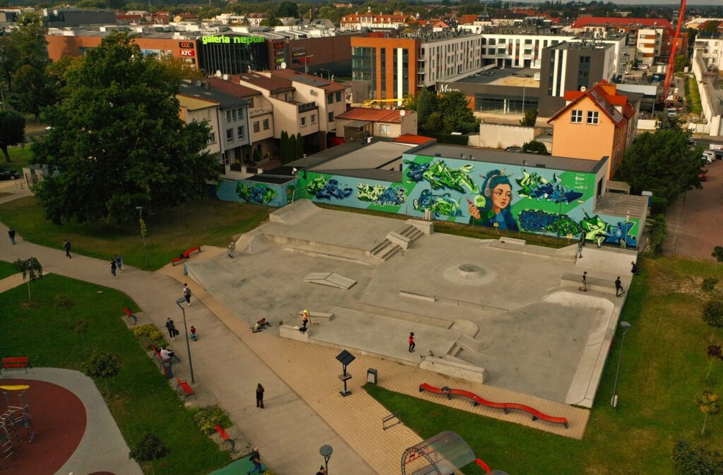 Park Nowe Oblicze w Starogardzie Gd. 