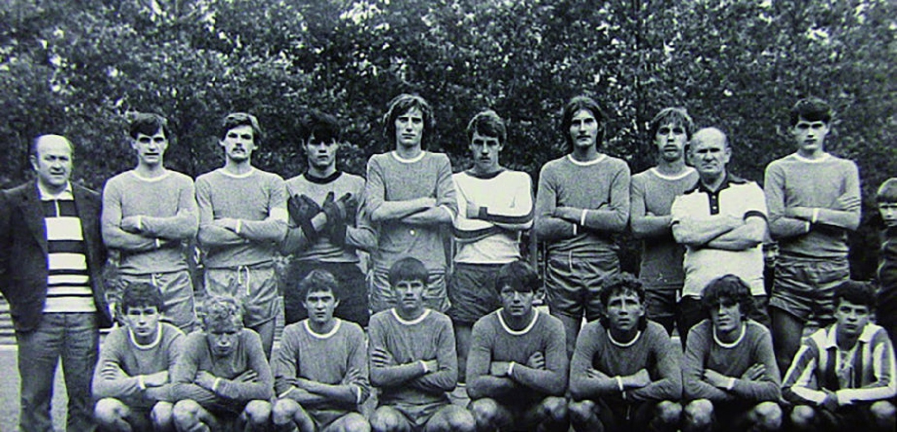 Drużyna Wierzycy w 1983 r. 