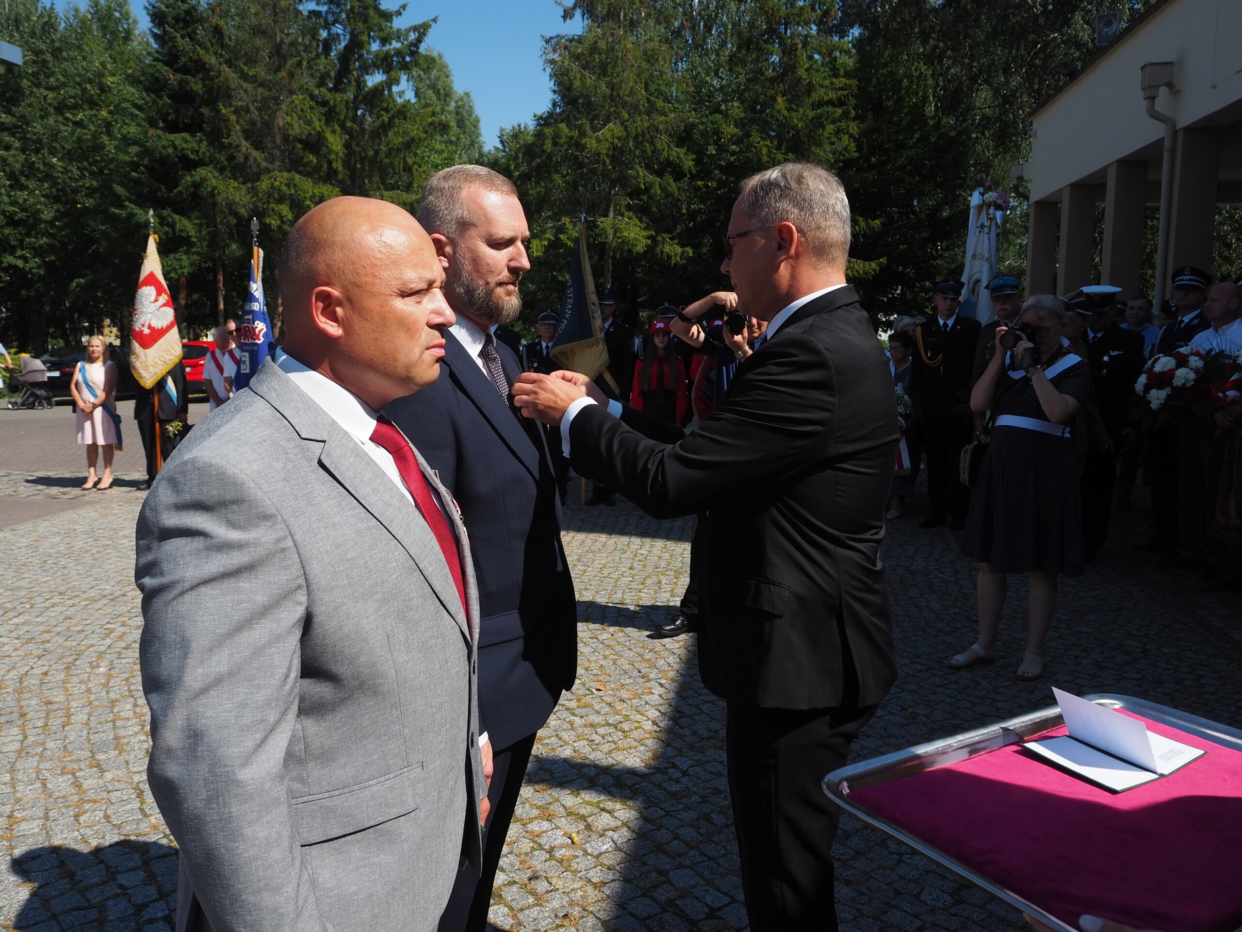 Brązowe Medale „Za wybitne zasługi dla Związku Żołnierzy Wojska Polskiego” odznaczeni zostali starszy kapral Marek Marquardt oraz szeregowy Marcin Prądziński. Odznaczenia otrzymali z rąk Prezydenta Miasta Janusza Stankowiaka.
