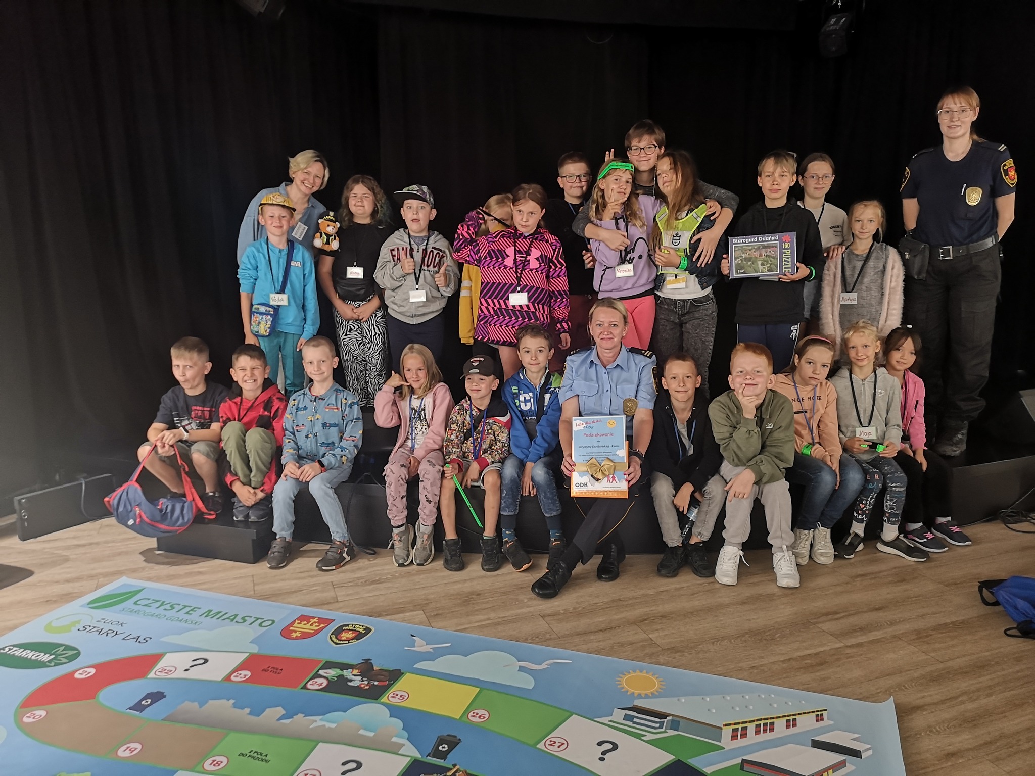 Spotkanie ze Strażnikami w Osiedlowym Domu Kultury przy ul. Reymonta