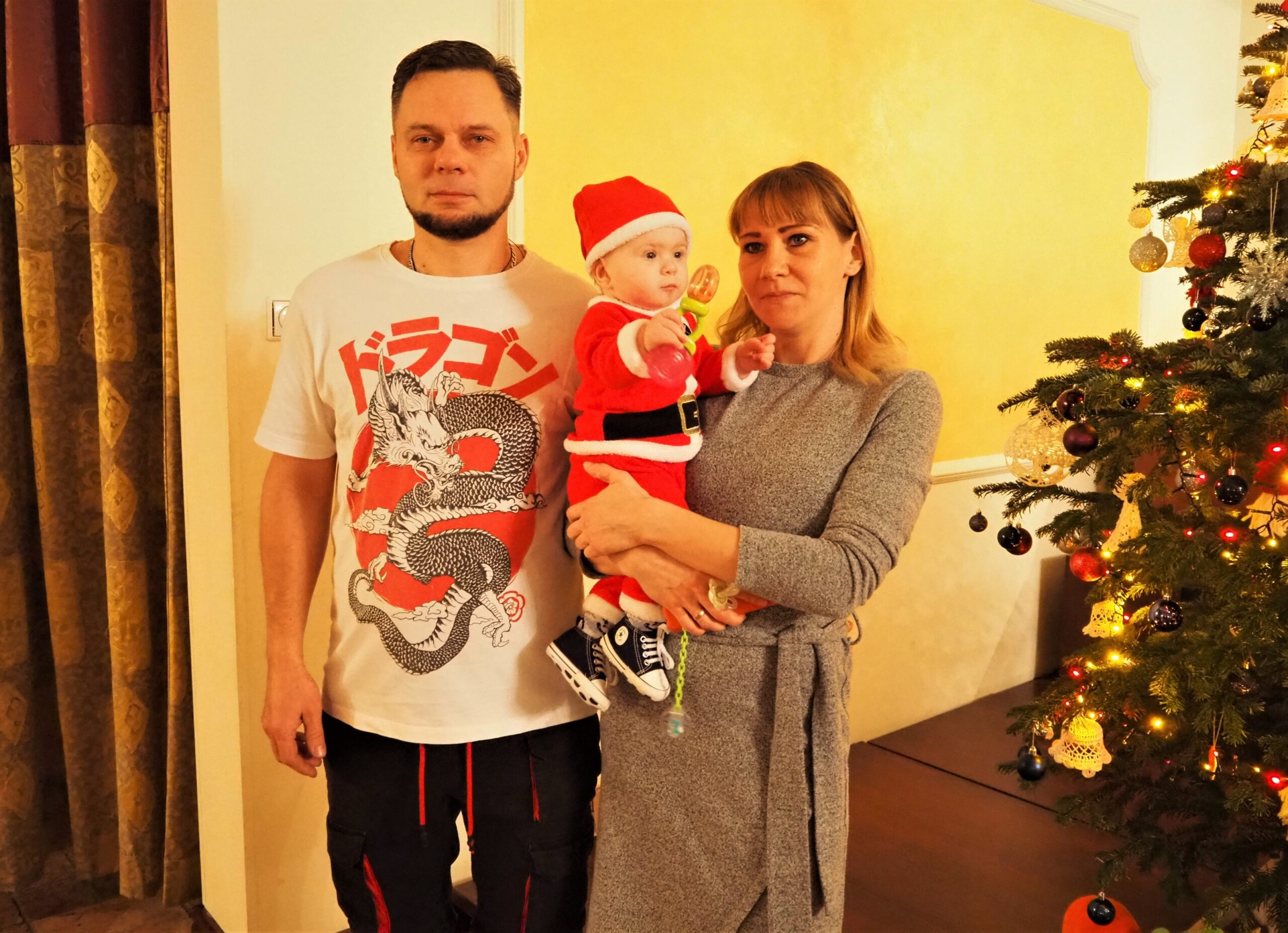 10-miesięczny Borys urodził się w Starogardzie Gdańskim. 