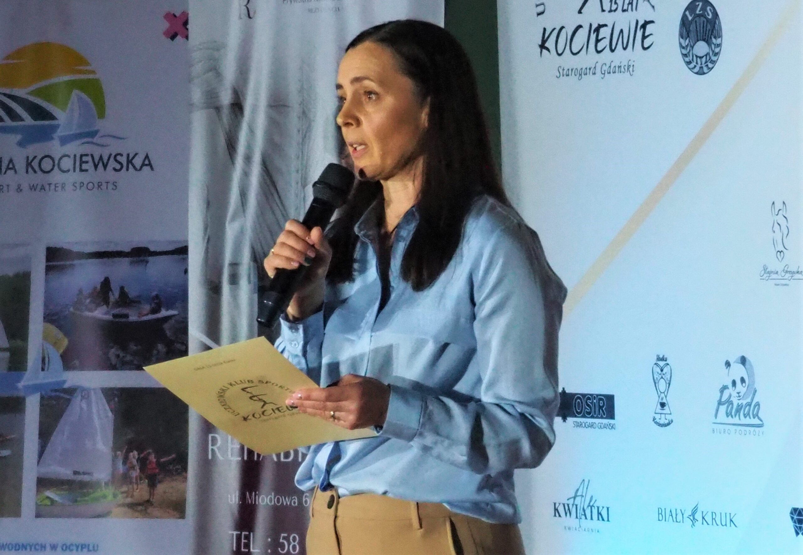 Założycielka i wiceprezes UKS Kociewie Agnieszka Szweda-Princ