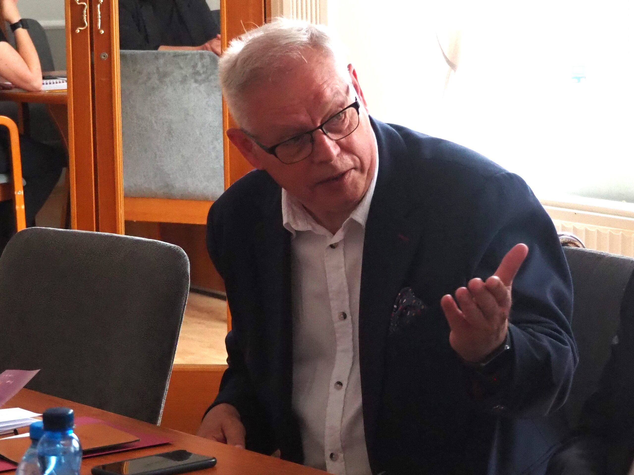 Przewodniczący Społecznej Rady ds. Osób z niepełnosprawnościami Łucjan Czerniejewski