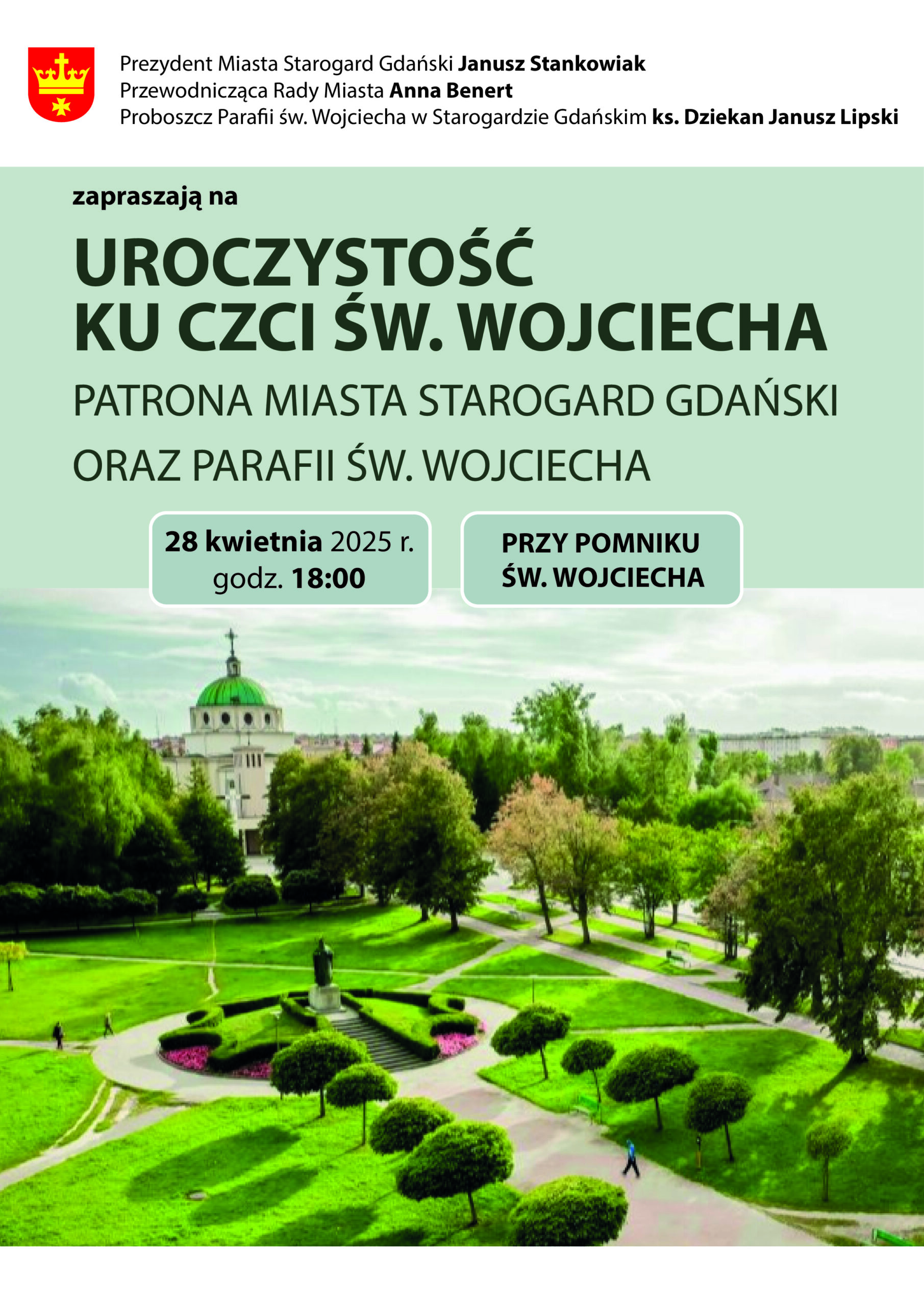 Plakat informujący o wydarzeniu.