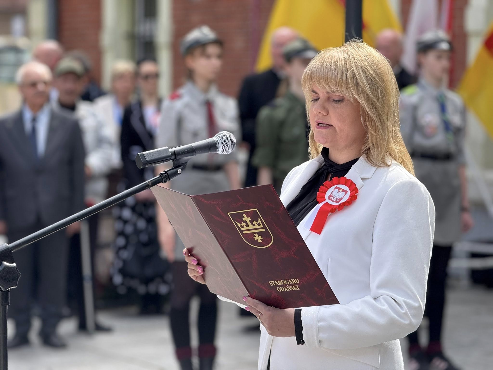 Anna Benert na zdjęciu.