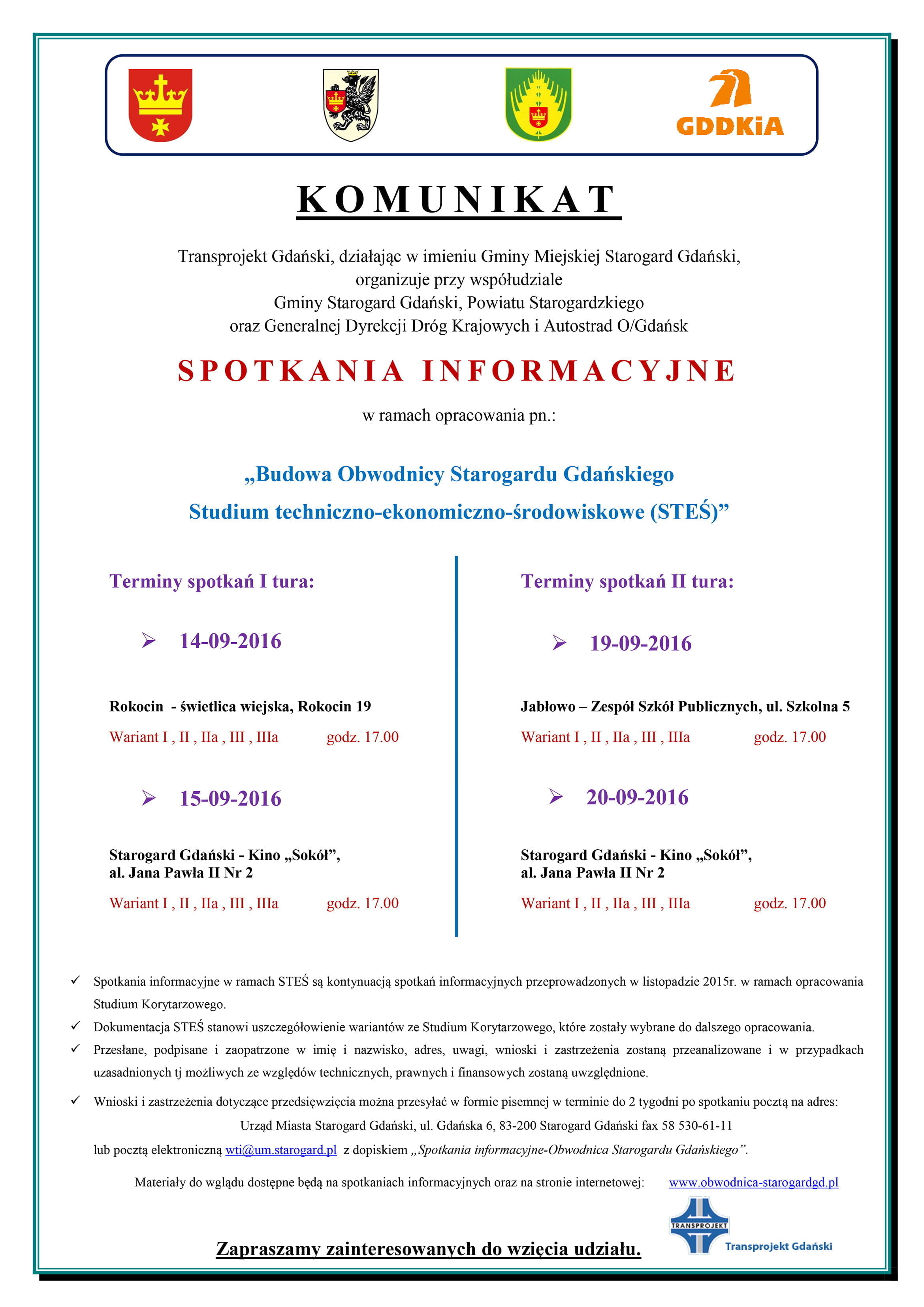 OGŁOSZENIE