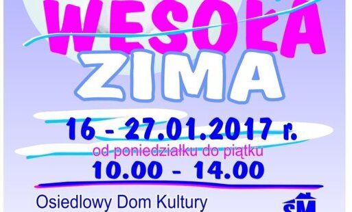Zdjęcie do Osiedlowy Dom Kultury zaprasza na ferie zimowe