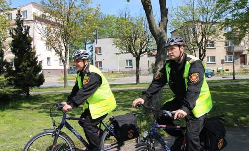 Zdjęcie do Straż Miejska zaczęła patrolowanie miasta na rowerach