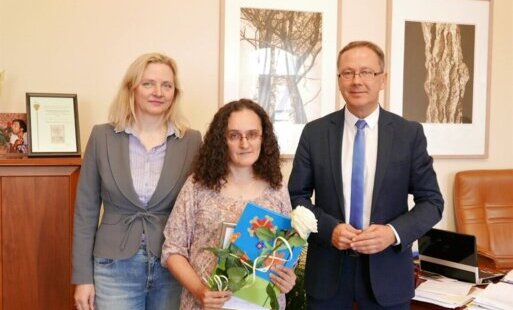 Zdjęcie do Aleksandra Miczek wyr&oacute;żniona w plebiscycie Nauczyciel Pomorza 2017