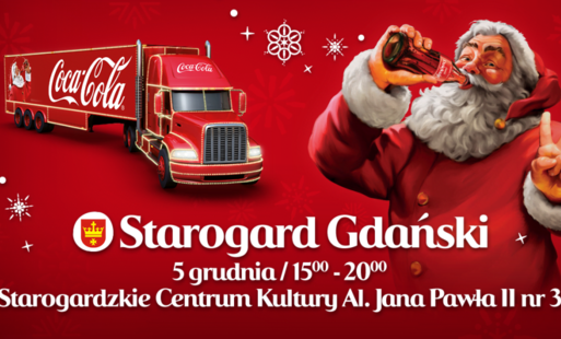 Zdjęcie do 5 grudnia rozświetlimy starogardzką choinkę z Coca-Cola