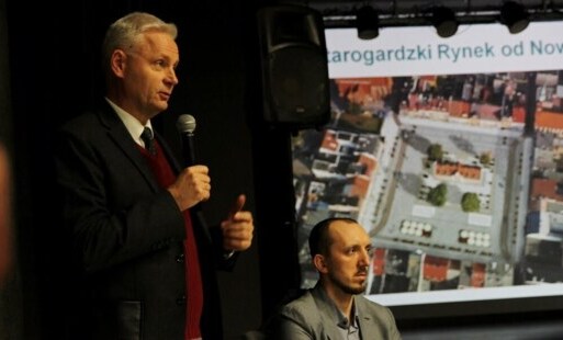 Zdjęcie do Gorąca dyskusja na spotkaniu z mieszkańcami Starogardu w sprawie Rynku