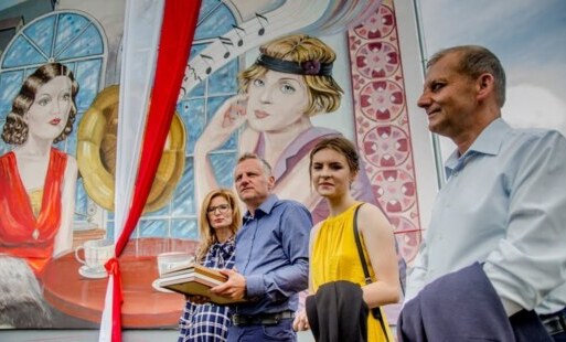 Zdjęcie do Nowy mural oficjalnie odsłonięty
