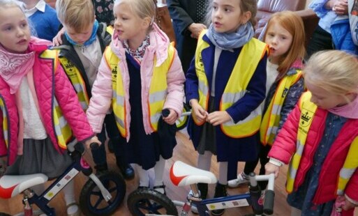 Zdjęcie do Nowe rowery trafiły do przedszkolak&oacute;w