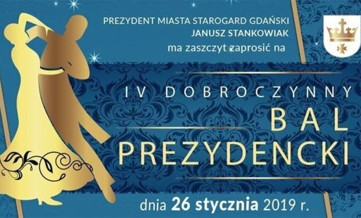 Zdjęcie do Zaproszenie na IV Dobroczynny Bal Prezydencki