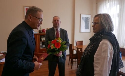 Zdjęcie do Pożegnanie naczelnika Wydziału Planowania i Urbanistyki