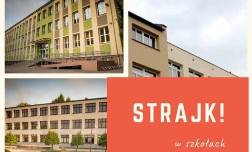Zdjęcie do Komunikat! Strajk w szkołach