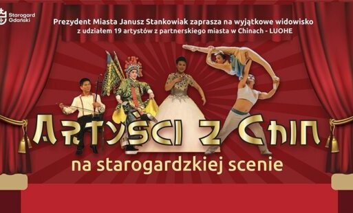 Zdjęcie do Artyści z Chin na starogardzkiej scenie