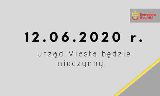 Zdjęcie do 12 czerwca Urząd Miasta nieczynny