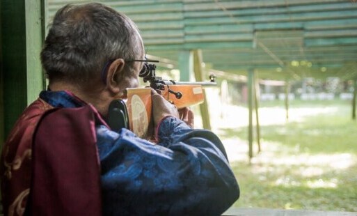 Zdjęcie do Strzelali ku pamięci zmarłych Braci Kurkowych