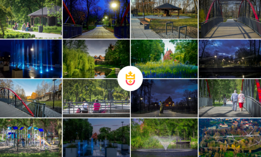Zdjęcie do Park Miejski w Starogardzie wyr&oacute;żniony