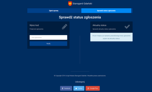 Zdjęcie do Zgłoś awarię