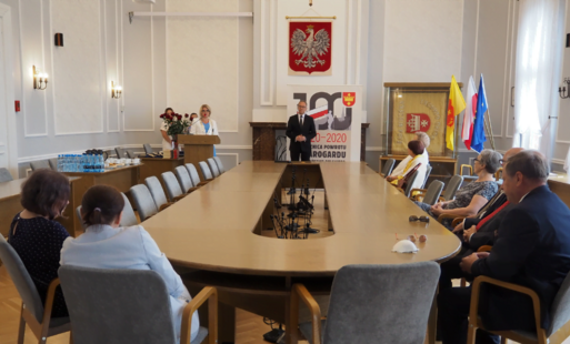 Zdjęcie do Kolejni uhonorowani medalami 100-lecia powrotu Starogardu do Państwa Polskiego