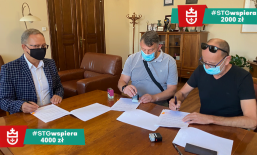 Zdjęcie do Starogardzki Klub Sportowy otrzymał wsparcie
