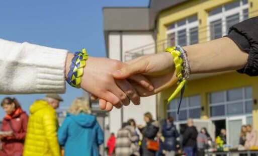 Zdjęcie do Wspierają Ukrainę, są zorganizowani i mają wielkie serca
