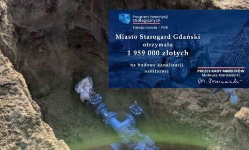 Zdjęcie do 2 mln zł na kanalizację z Polskiego Ładu