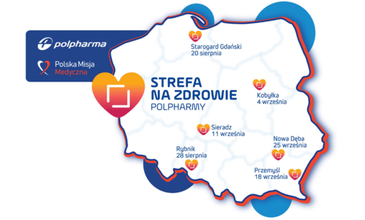 Zdjęcie do Strefa na Zdrowie Polpharmy wraca do polskich miast