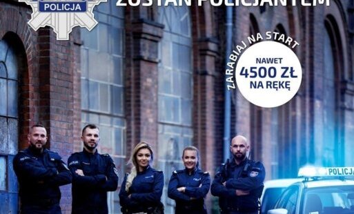 Zdjęcie do Policjanci zachęcają do wstąpienia w swoje szeregi