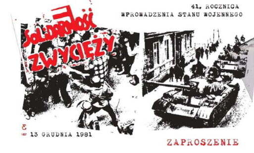 Zdjęcie do 41. rocznica wprowadzenia stanu wojennego