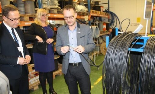 Zdjęcie do W trosce o lokalny biznes. Rozmowy w Gerdins Cable System