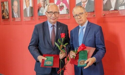 Zdjęcie do Henryk Kinder i Kazimierz Smoliński nagrodzeni medalami