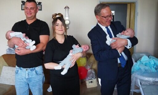 Zdjęcie do Kacper, Szymon i Nikodem, czyli potr&oacute;jne szczęście