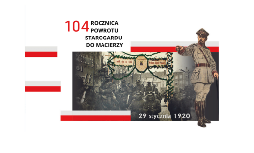 Zdjęcie do 104. rocznica powrotu Starogardu do Państwa Polskiego - zaproszenie na uroczystości