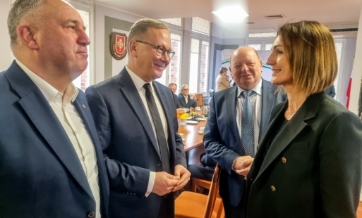 Zdjęcie do Spotkanie z nową wojewodą pomorską Beatą Rutkiewicz