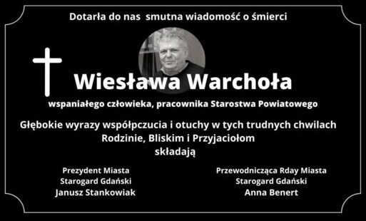Zdjęcie do Zmarł Wiesław Warchoł