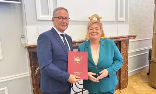 Zdjęcie do Rada Miasta Starogard Gdański wybrała Prezydium. Janusz Stankowiak po raz trzeci objął funkcję Prezydenta Miasta