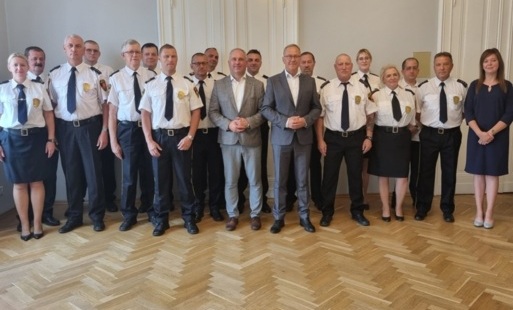 Zdjęcie do Strażnicy Miejscy świętowali